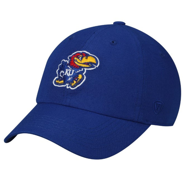 KU Jayhawks Royal Blue Adjustable Cap